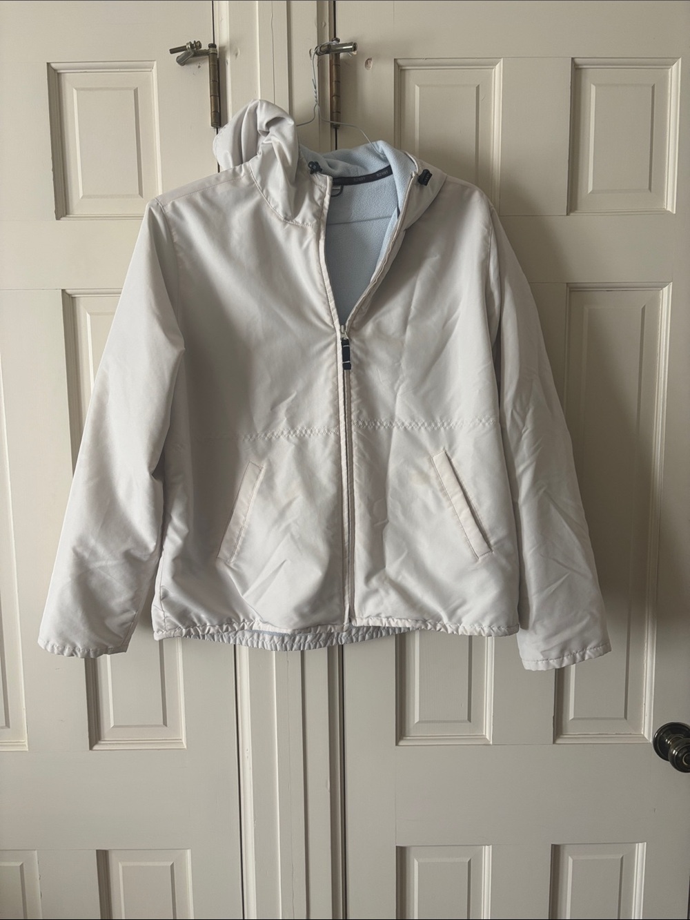 Old Navy Women's Hooded Ski Jacket in White
